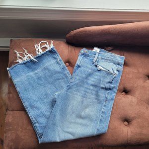 Frame Ali Wide Crop Jeans for Women
